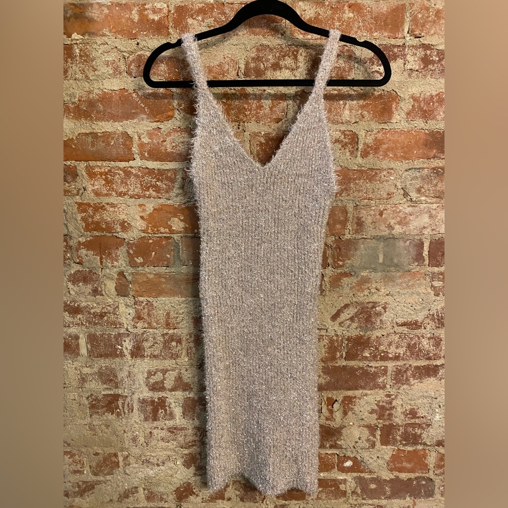 Sparkly Sweater Dress